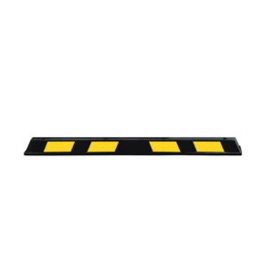 BROCAL DE GOMA PARA ESTACIONAMIENTO NEGRO MAS AMARILLO